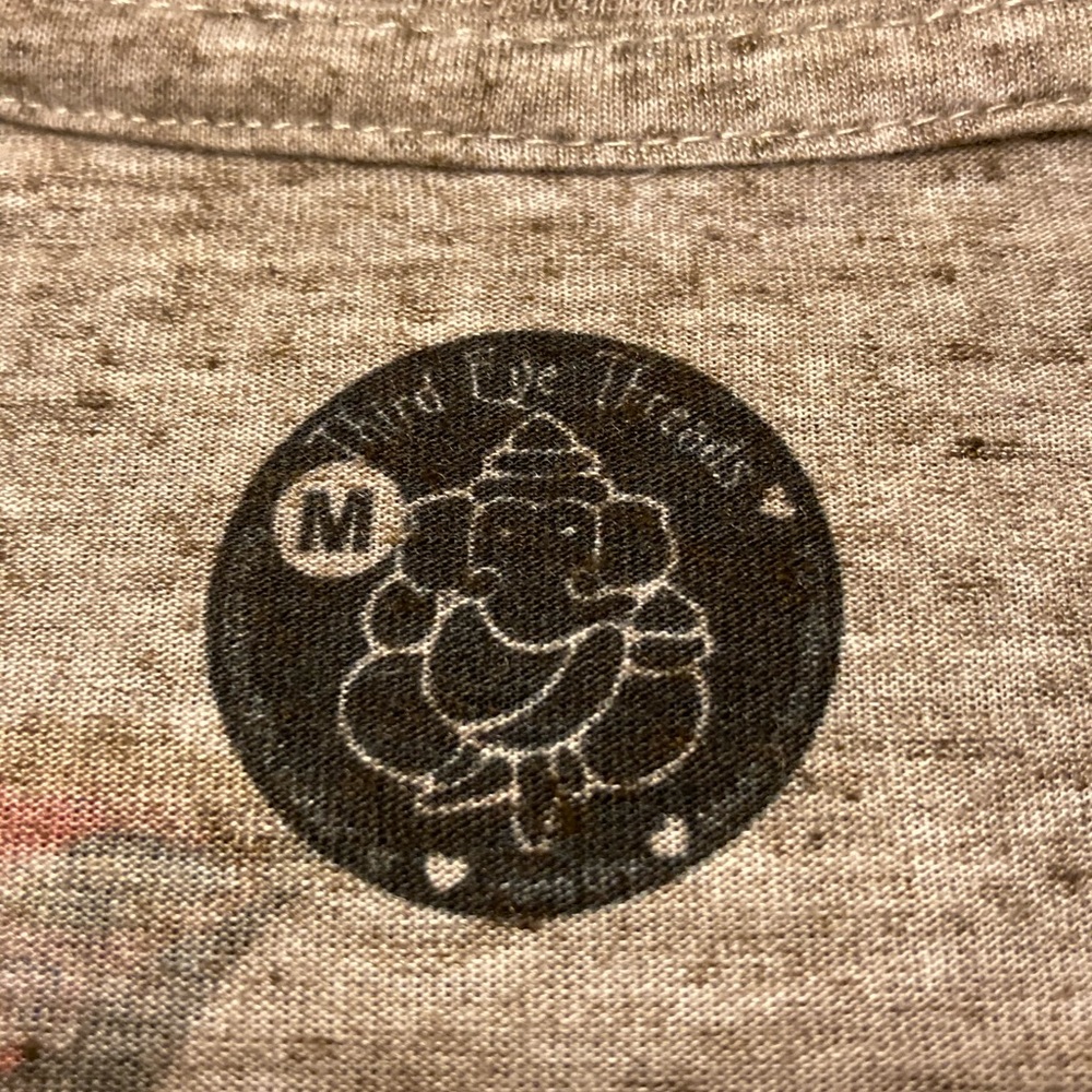Hummingbird gray T-shirt M - Picture 3 of 9
